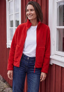 Teddy Jacket - Flame Red