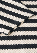 Striped Structure T-Shirt - Light Alabaster White