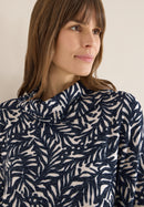 2 Tone All Over Print Shirt - Universal Blue Melange