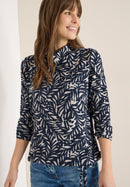 2 Tone All Over Print Shirt - Universal Blue Melange