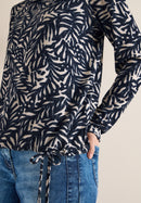 2 Tone All Over Print Shirt - Universal Blue Melange