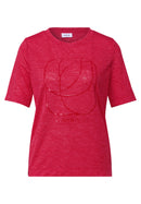 Tonal Silicon FP T-Shirt - Glazed Apple Red