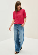 Tonal Silicon FP T-Shirt - Glazed Apple Red