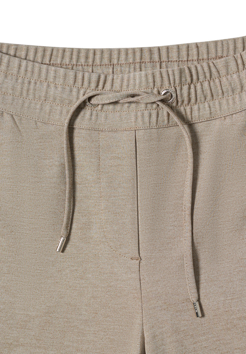 Neele Melange Trousers - Toffee Cream Melange