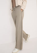 Neele Melange Trousers - Toffee Cream Melange
