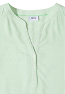 Printed Stripe Blouse - Juicy Lime