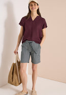 Seersucker Short Trousers - Palm Breeze Green