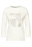 Artful Shades T-Shirt - Vanilla White