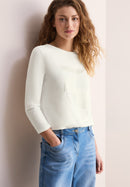 Artful Shades T-Shirt - Vanilla White