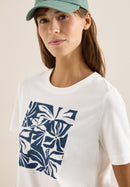 Flower T-Shirt - Vanilla White