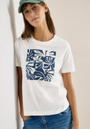 Flower T-Shirt - Vanilla White