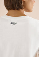 Big Leaves FP T-Shirt - Vanilla White