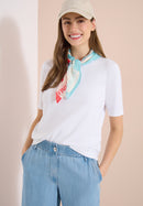 Printed Bandana - Vanilla White
