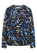 Print Blouse - Universal Blue
