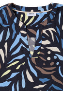 Print Blouse - Universal Blue