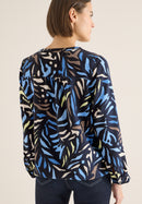 Print Blouse - Universal Blue