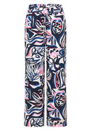 Style Neele Print Trousers - Universal Blue