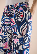 Style Neele Print Trousers - Universal Blue