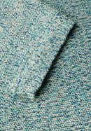 Mouliné Tape Yarn Vest - Cool Salvia Green