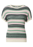 Fancy Tapeyarn Sweater - Slate Khaki