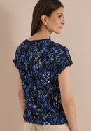 Minimal Rib Collar Tunic - Urban Dark Blue