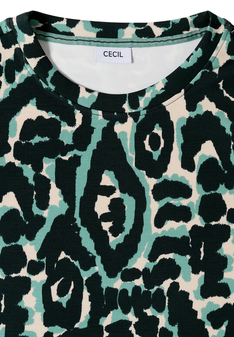 AOP Soft Touch T-Shirt - Ink Green