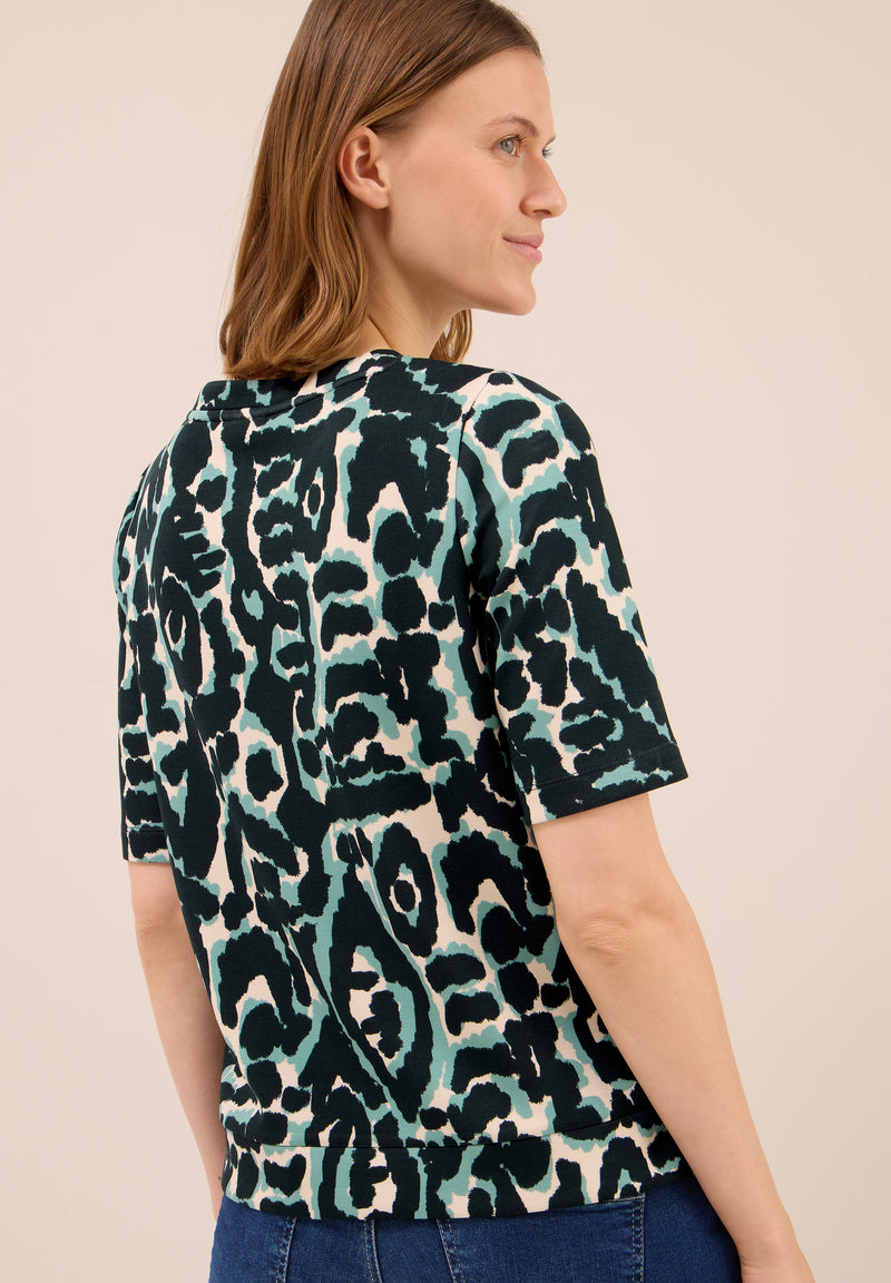 AOP Soft Touch T-Shirt - Ink Green