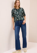 AOP Soft Touch T-Shirt - Ink Green