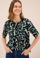 AOP Soft Touch T-Shirt - Ink Green