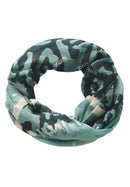 Foil Print Loop - Ink Green