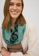 Foil Print Loop - Ink Green