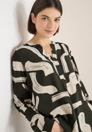 Print Blouse - Raw Khaki