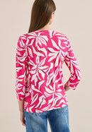 Print Tunic - Beetroot Pink