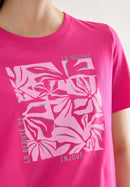 Flower T-Shirt - Beetroot Pink