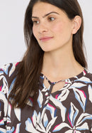 Print Tunic - Macchiato Brown