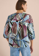 Seersucker Blouse - Palm Breeze Green