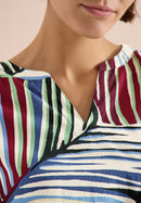 Seersucker Blouse - Palm Breeze Green