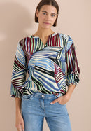 Seersucker Blouse - Palm Breeze Green