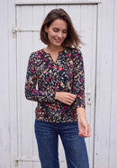 Tos Split Neck Tunic - Truffle Brown