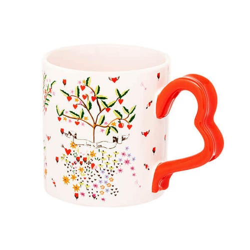 Oh My Heart Heart-Shaped Handle Mug