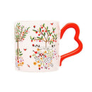 Oh My Heart Heart-Shaped Handle Mug