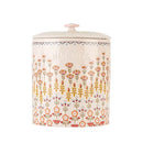 Painted Table Ceramic Biscuit Jar
