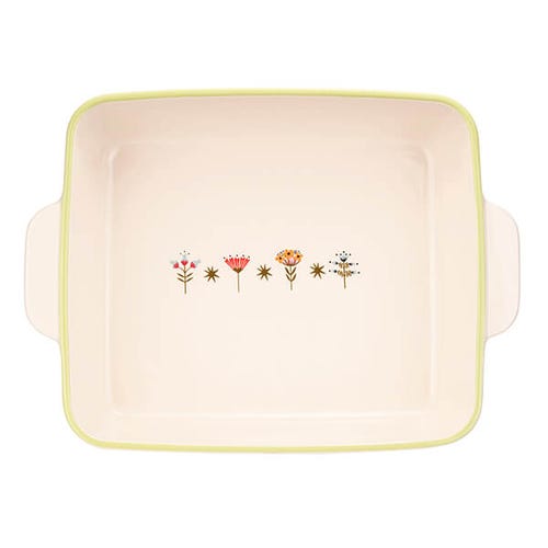 Painted Table Ceramic Roasting Dish 33cm