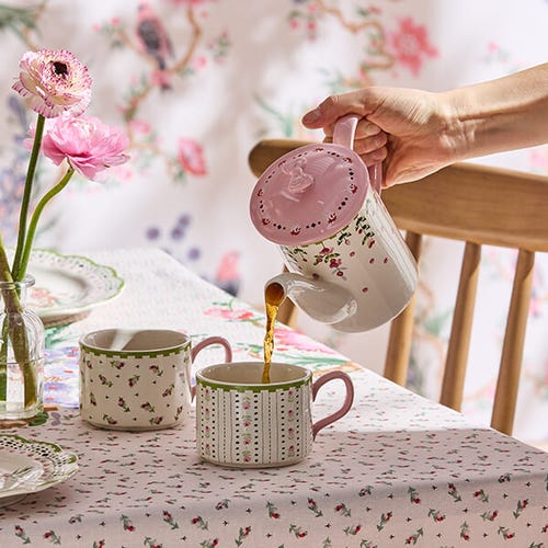 Spring Birds Tea for Two