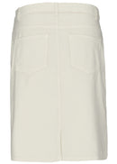 Denim Skirt - Sand Melange