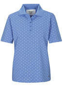 Dots Short Sleeve Polo Shirt - Jeans