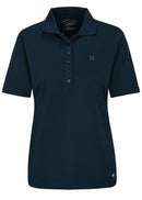 Plain Short Sleeve Polo Shirt - Marine