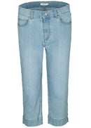 7/8 Length Capri Jeans - Light Denim