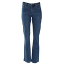 Clodagh Bootcut Short Jean - Mid Blue