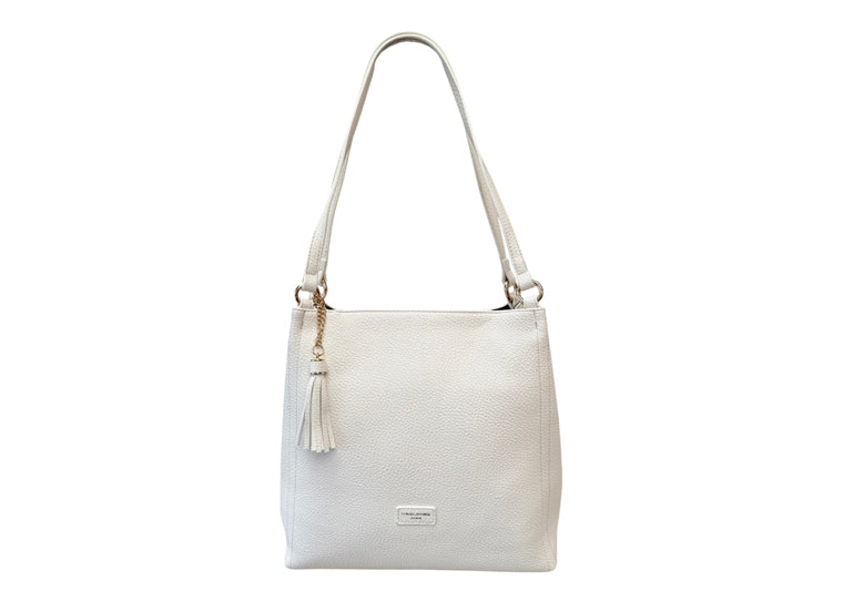 Twin Handle Short Shoulder - White